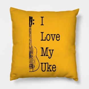 I love my uke Pillow