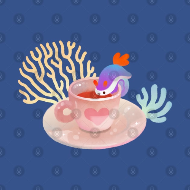 Nudibranch & Coral coffee by pikaole