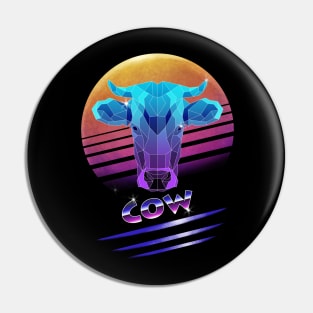 Cyberpunk Cow Pin