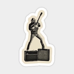 Dwight Yoakam Guitar Player Magnet