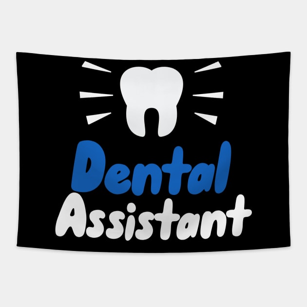 Dental Assistant Tapestry by maxcode