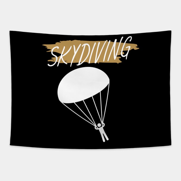 Skydiving Tapestry by maxcode