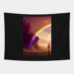 SURREAL RAINBOW Tapestry