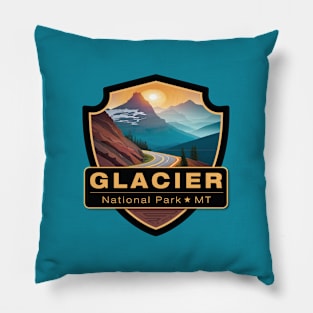 Glacier National Park Pillow