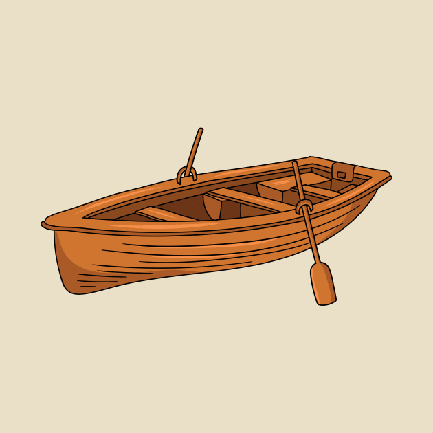 Rowboat cartoon illustration by Cartoons of fun