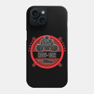 Soviet tank destroyer ISU-152 Phone Case