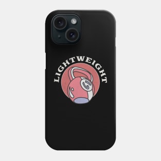 Lightweight Kettlebell Design Phone Case