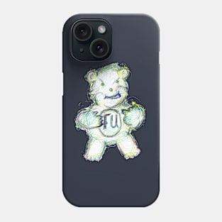 Couldn't Care Less Bear Phone Case