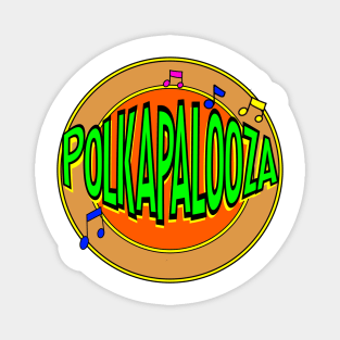 Polkapalooza Magnet