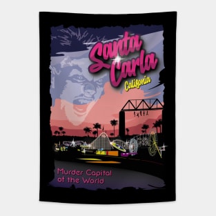 Santa Carla Broadwalk Tapestry