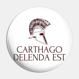 Carthago Delenda Est Pin