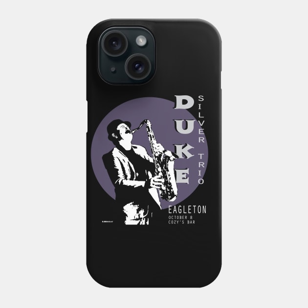 Duke Silver Live In Concert Phone Case by sinistergrynn