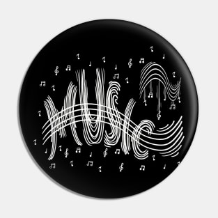 Music notes best design Pin