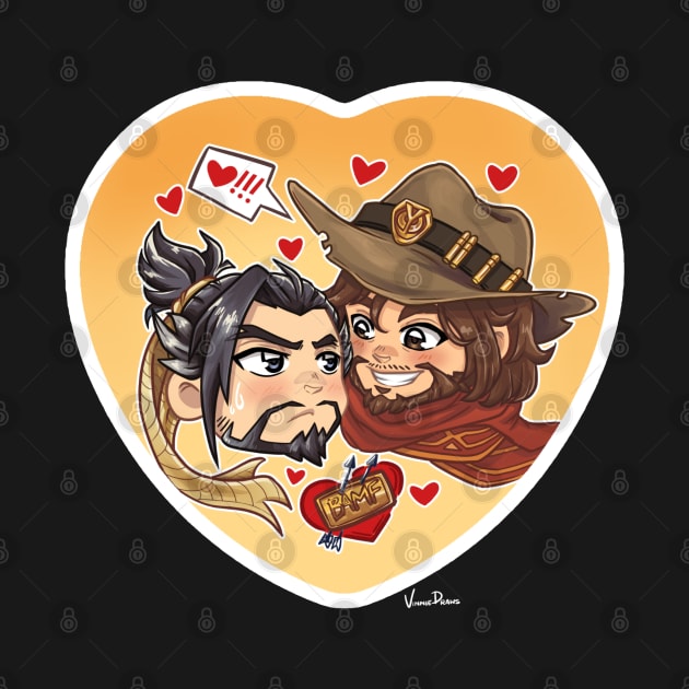 McHanzo OTP Love by Vinniedraws