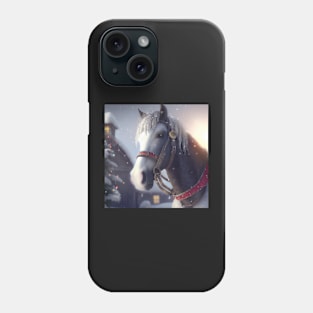 Christmas Horses Series Phone Case