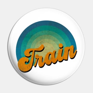 vintage retro Train Pin