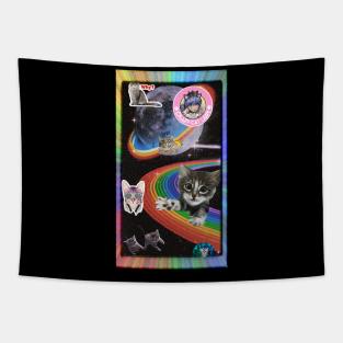 Space Cats Tapestry