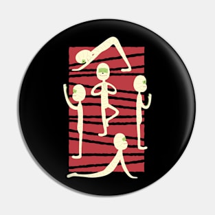 Mummy Yoga Pin