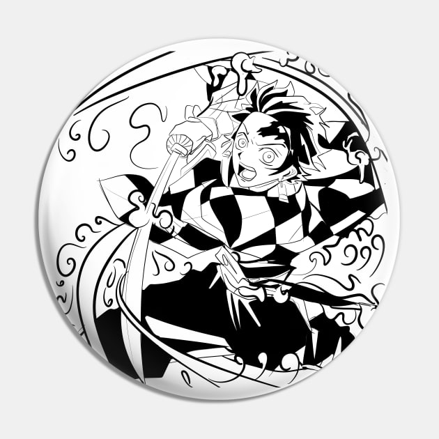 Kamado Tanjiro, from kimetsu no yaiba Pin by jorge_lebeau