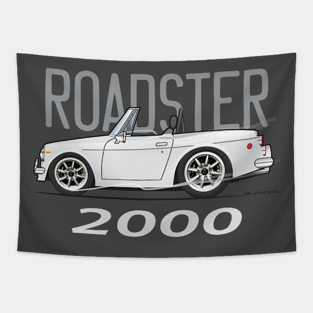 Roadster Tapestry by ArtOnWheels