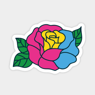 pansexual flower Magnet