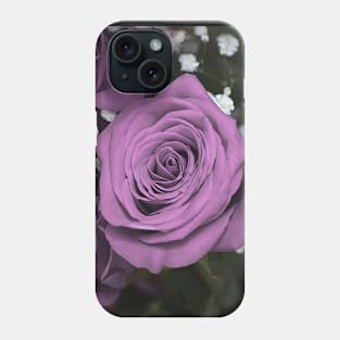 Purple rose. Phone Case