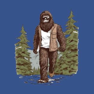 Dope Sasquatch in Nature T-Shirt