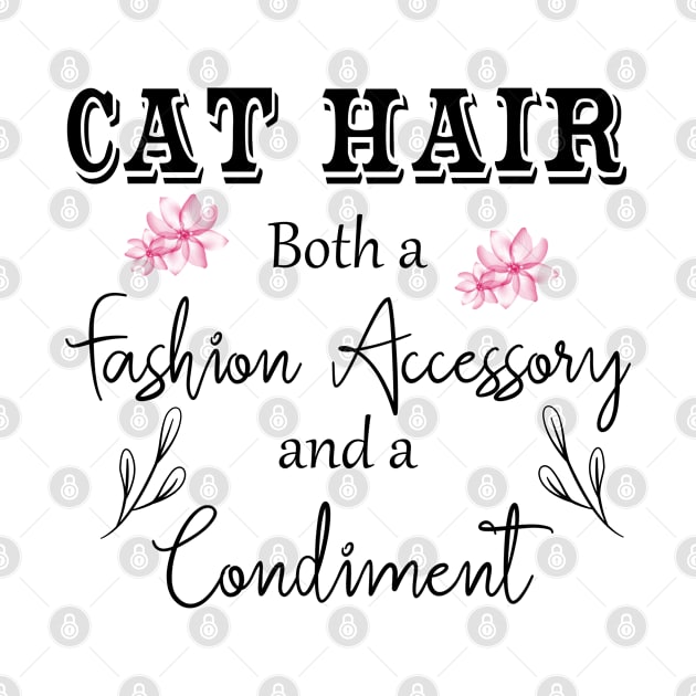 Cat hair both a fashion accessory and a condiment for cat owners by artsytee