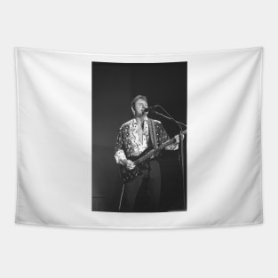 Greg Lake ELP BW Photograph Tapestry