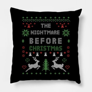 The Night Mare Before Christmas Pillow