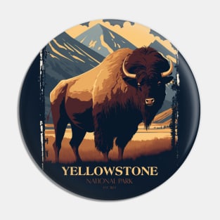 Yellowstone National Park Pin