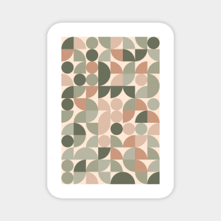 Nature - Geometric Pattern - Shapes #8 Magnet