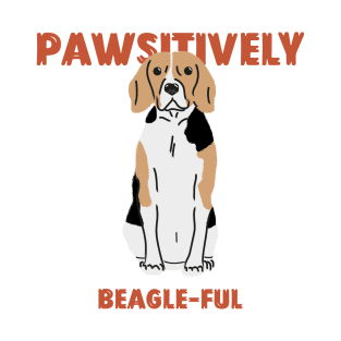 Pawsitively Beagle-ful T-Shirt