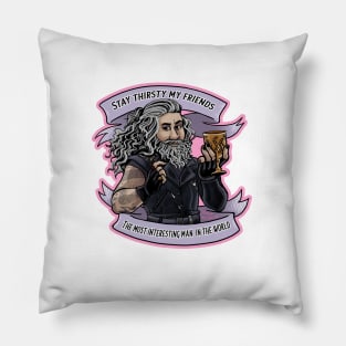 Blackbeard, the most interesting man in the world Pillow