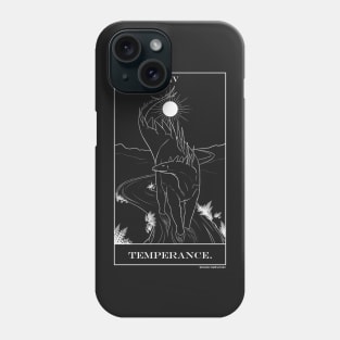 Temperance Dinosaur Stegosaurus Tarot Phone Case