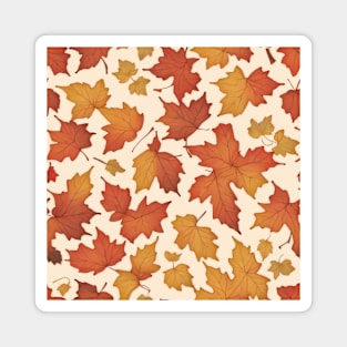 Maple Leaves Magnet