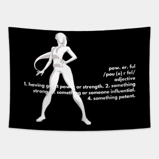 Powerful Woman Tapestry