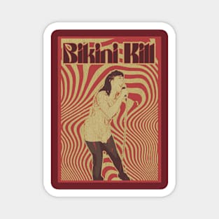 Bikini Kill Vintage 90's Magnet