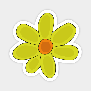 Yellow Flower Magnet