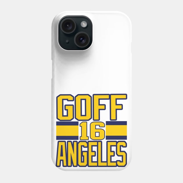 Los Angeles LYFE Goff Angeles!!! Phone Case by OffesniveLine