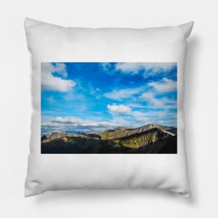 Mountain sky Pillow