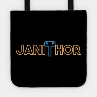 Janitor and Thor Pun Tote