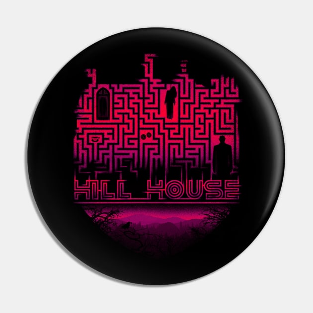 The Maze of Hill House Pin by Punksthetic