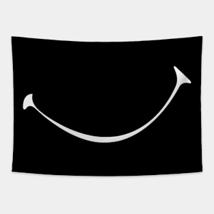 Smile Happy Face Expressive Simple Design Tapestry