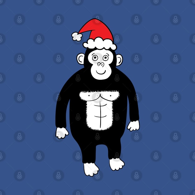 Christmas gorilla by holidaystore