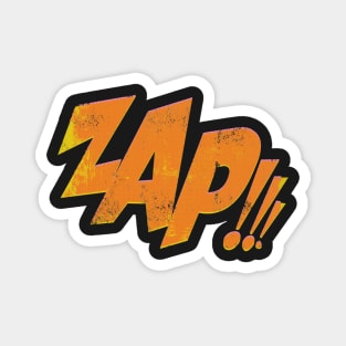 Zap! Superhero sound effect Magnet