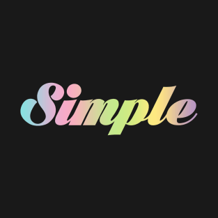 Simple design T-Shirt