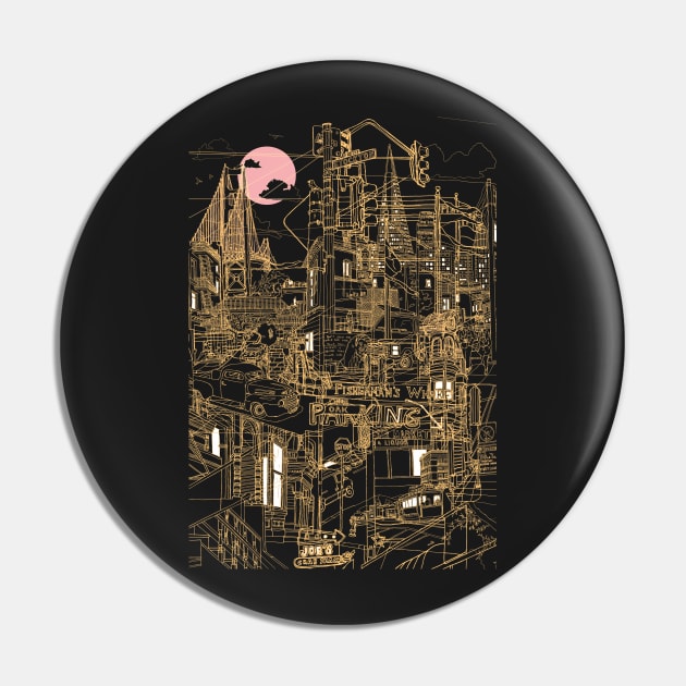 San Francisco (night) Pin by davidbushell82