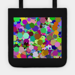 Stacked Hexagons 001 Tote