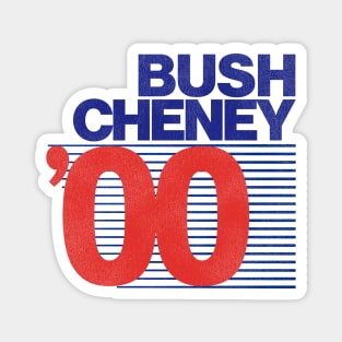 BUSH CHENEY '00 Magnet